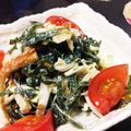 ゆっこ～'s cooksnap of when they made 生こんぶとトマトのかんたんサラダ.