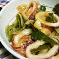 ばぶﾁｬﾝ's cooksnap of when they made 揚げないイカで❀ちょっぴり和風マリネ❀.