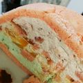 ハチ8コロ8's cooksnap of when they made お花のひな祭りケーキ.