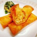 ぼんちゅう食堂's cooksnap of when they made 麻婆豆腐リメイク☆簡単おいしい春巻.