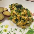 みんと〜ん's cooksnap of when they made 小松菜チーズ入りオムレツ.