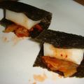 mikiha5's cooksnap of when they made 簡単♥♡キムチ餅.