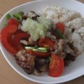きらり流れ星's cooksnap of when they made パパッとうまぁ❤鶏ももと野菜の炒め物.