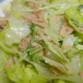 いよか's cooksnap of when they made 水菜＆レタス＆ツナのわさびマヨサラダ.