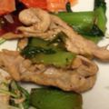 クマたぬき's cooksnap of when they made 簡単♪豚肉とチンゲン菜炒め.