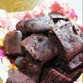 okirakumam's cooksnap of when they made HMで濃厚メチャうま♡チョコブラウニー.