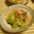 時花菜's cooksnap of when they made ブロッコリー茎の梅ポン酢和え.