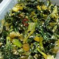 チョコたべる's cooksnap of when they made セロリの葉っぱの佃煮風.