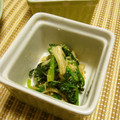 時花菜's cooksnap of when they made 超簡単！ほうれん草とえのきの胡麻合え.
