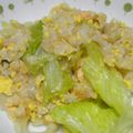 いよか's cooksnap of when they made 鮭とレタスのチャーハン.