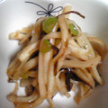 emi&misaki's cooksnap of when they made 大根の皮と塩昆布のピリ辛漬け.