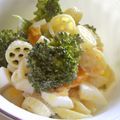 野菜のはたけ's cooksnap of when they made ブロッコリーと卵のワンポットパスタサラダ.