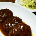 N0Nchan9's cooksnap of when they made 簡単☆デミグラスソース煮込みハンバーグ☆.