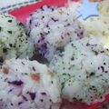 キャシーキャサリン's cooksnap of when they made お弁当にも☆おだんご風おにぎり.