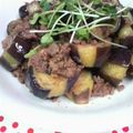 ☆ようこりん☆'s cooksnap of when they made 茄子の肉味噌炒め.
