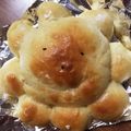 hrcoco's cooksnap of when they made 菓子パン生地で＊おひさまパン.