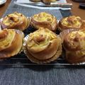 太陽の塔☆'s cooksnap of when they made 栗甘露煮とサツマイモのパン.
