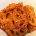 Ｃ−chan's cooksnap of when they made 超特急★れんこんの甘辛きんぴら.