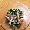 クックPIHA91☆'s cooksnap of when they made わけぎとイカの酢味噌あえ♪.