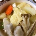 たろう713's cooksnap of when they made スジェビ（韓国すいとん汁）.