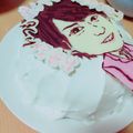 00line's cooksnap of when they made 簡単デコ☆ドームケーキ.