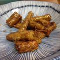 hazelnats's cooksnap of when they made ゆでたたき甘辛ごぼう.