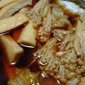 クックWR8YNR☆'s cooksnap of when they made 出汁の材料２つ☆美味し～♡鶏鍋(鴨鍋風).