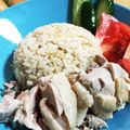まめちゃん710's cooksnap of when they made 簡単シンガポールチキンライス.