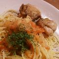 akodaisuki's cooksnap of when they made kiriチーズのトマトクリーム風パスタ。.