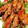 塩豆大福大好き's cooksnap of when they made 手羽中の甘辛焼き.