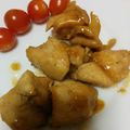 tkskkc's cooksnap of when they made フライパンで作る、鳥胸肉で簡単照り焼き♪.