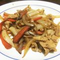 たなかno's cooksnap of when they made 簡単☆豚バラ玉ねぎの黒酢炒め.