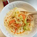 ともみろ's cooksnap of when they made インスタントで豆乳胡麻味噌坦々☆.