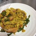 rie0903's cooksnap of when they made 残りご飯で簡単カレーピラフ.