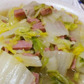 らっきーぽんきち's cooksnap of when they made 【簡単】白菜とハムの旨塩炒め.