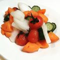 カクタスぽぷら's cooksnap of when they made 野菜のピクルス【学校給食】.