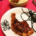 tii_co's cooksnap of when they made めんつゆで簡単！鶏もものチキンステーキ！.