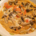 10nmam's cooksnap of when they made レンジで簡単☆お野菜と茸の和風オムレツ.