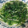 門松なめこ's cooksnap of when they made ぱぱっと簡単！水菜のしゃきっと炒め.