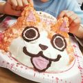 kuishinboF's cooksnap of when they made 子供の誕生日に☆ジバニャンのケーキ♪.