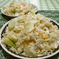 赤い電話's cooksnap of when they made レタスチャーハン.