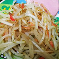 ユーロン's cooksnap of when they made シャキともやしの風味豊かな干しえび炒め！.