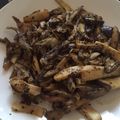 みー３２'s cooksnap of when they made きのこのバジルカレー炒め.