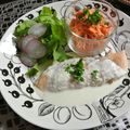 qyulove's cooksnap of when they made 塩レモン☆サーモンのワイン蒸し生姜マヨで.