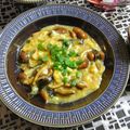 qyulove's cooksnap of when they made 天然ナメコのスクランブルエッグ.
