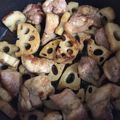さん太姉's cooksnap of when they made 子供もパクパク❀蓮根と鶏肉の甘辛炒め❀.
