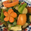 ましゅーo's cooksnap of when they made 簡単＊小松菜と人参のおひたし＊.