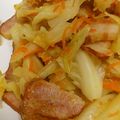 ★きんかん★'s cooksnap of when they made 麺つゆだけ⁈キャベツとベーコン炒め煮.