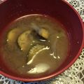 まっきー♪３７'s cooksnap of when they made あったか簡単ナスと長ネギのお味噌汁.