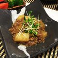 ｶｯｼｨｰ's cooksnap of when they made 超簡単！大根の挽肉あんかけ.